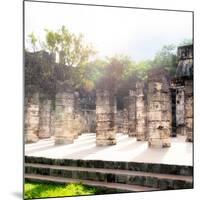 ¡Viva Mexico! Collection - One Thousand Mayan Columns V - Chichen Itza-Philippe Hugonnard-Mounted Photographic Print