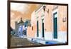 ¡Viva Mexico! Collection - Orange Campeche-Philippe Hugonnard-Framed Photographic Print