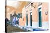 ¡Viva Mexico! Collection - Orange Campeche-Philippe Hugonnard-Stretched Canvas