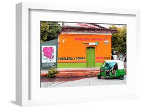 ¡Viva Mexico! Collection - Orange & Lime "Estrella"-Philippe Hugonnard-Framed Photographic Print