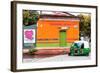 ¡Viva Mexico! Collection - Orange & Lime "Estrella"-Philippe Hugonnard-Framed Photographic Print