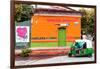 ¡Viva Mexico! Collection - Orange & Lime "Estrella"-Philippe Hugonnard-Framed Photographic Print