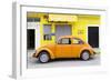 ¡Viva Mexico! Collection - Orange Volkswagen Beetle Car II-Philippe Hugonnard-Framed Photographic Print