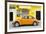 ¡Viva Mexico! Collection - Orange Volkswagen Beetle Car II-Philippe Hugonnard-Framed Photographic Print