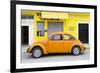 ¡Viva Mexico! Collection - Orange Volkswagen Beetle Car II-Philippe Hugonnard-Framed Photographic Print