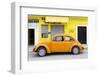 ¡Viva Mexico! Collection - Orange Volkswagen Beetle Car II-Philippe Hugonnard-Framed Photographic Print