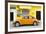 ¡Viva Mexico! Collection - Orange Volkswagen Beetle Car II-Philippe Hugonnard-Framed Photographic Print