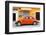 ¡Viva Mexico! Collection - Orange Volkswagen Beetle Car-Philippe Hugonnard-Framed Photographic Print