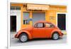 ¡Viva Mexico! Collection - Orange Volkswagen Beetle Car-Philippe Hugonnard-Framed Photographic Print