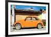 ¡Viva Mexico! Collection - Orange Volkswagen Beetle-Philippe Hugonnard-Framed Photographic Print