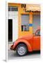 ¡Viva Mexico! Collection - Orange VW Beetle Car-Philippe Hugonnard-Framed Photographic Print