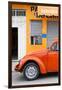 ¡Viva Mexico! Collection - Orange VW Beetle Car-Philippe Hugonnard-Framed Photographic Print