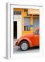 ¡Viva Mexico! Collection - Orange VW Beetle Car-Philippe Hugonnard-Framed Photographic Print