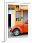 ¡Viva Mexico! Collection - Orange VW Beetle Car-Philippe Hugonnard-Framed Photographic Print