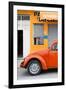 ¡Viva Mexico! Collection - Orange VW Beetle Car-Philippe Hugonnard-Framed Photographic Print