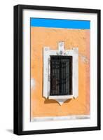 ¡Viva Mexico! Collection - Orange Window - Campeche-Philippe Hugonnard-Framed Premium Photographic Print