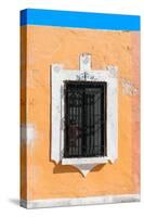 ¡Viva Mexico! Collection - Orange Window - Campeche-Philippe Hugonnard-Stretched Canvas