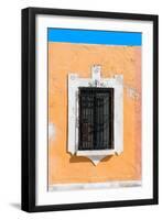 ¡Viva Mexico! Collection - Orange Window - Campeche-Philippe Hugonnard-Framed Photographic Print