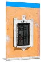 ¡Viva Mexico! Collection - Orange Window - Campeche-Philippe Hugonnard-Stretched Canvas