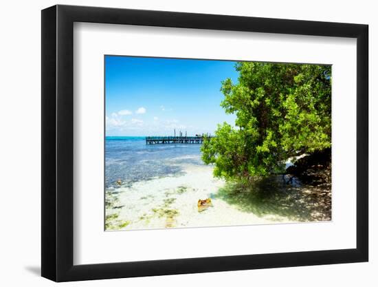 ¡Viva Mexico! Collection - Peaceful Paradise - Isla Mujeres-Philippe Hugonnard-Framed Photographic Print