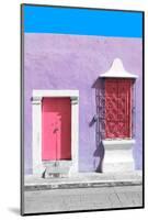 ¡Viva Mexico! Collection - Pink and Mauve Facade - Campeche-Philippe Hugonnard-Mounted Photographic Print