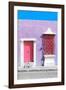 ¡Viva Mexico! Collection - Pink and Mauve Facade - Campeche-Philippe Hugonnard-Framed Photographic Print