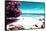 ¡Viva Mexico! Collection - Pink Caribbean Coastline - Isla Mujeres-Philippe Hugonnard-Framed Stretched Canvas