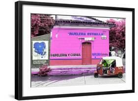 ¡Viva Mexico! Collection - Pink "Estrella"-Philippe Hugonnard-Framed Photographic Print