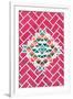 ¡Viva Mexico! Collection - Pink Mosaics-Philippe Hugonnard-Framed Premium Photographic Print