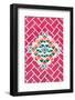 ¡Viva Mexico! Collection - Pink Mosaics-Philippe Hugonnard-Framed Photographic Print
