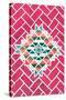 ¡Viva Mexico! Collection - Pink Mosaics-Philippe Hugonnard-Stretched Canvas