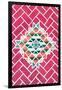 ¡Viva Mexico! Collection - Pink Mosaics-Philippe Hugonnard-Framed Photographic Print