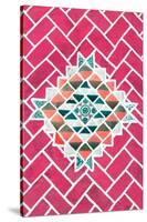 ¡Viva Mexico! Collection - Pink Mosaics-Philippe Hugonnard-Stretched Canvas