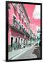 ¡Viva Mexico! Collection - Pink Street Scene - Guanajuato-Philippe Hugonnard-Framed Premium Photographic Print