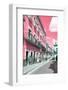 ¡Viva Mexico! Collection - Pink Street Scene - Guanajuato-Philippe Hugonnard-Framed Photographic Print