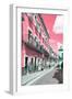 ¡Viva Mexico! Collection - Pink Street Scene - Guanajuato-Philippe Hugonnard-Framed Photographic Print