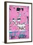 ¡Viva Mexico! Collection - Pink Street Wall Art-Philippe Hugonnard-Framed Photographic Print