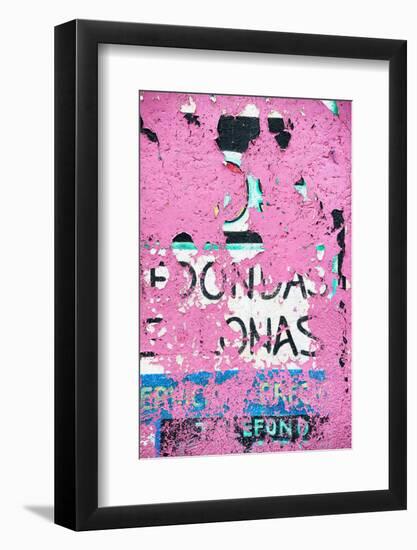 ¡Viva Mexico! Collection - Pink Street Wall Art-Philippe Hugonnard-Framed Photographic Print