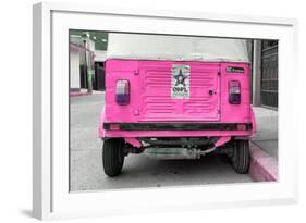 ¡Viva Mexico! Collection - Pink Tuk Tuk-Philippe Hugonnard-Framed Photographic Print