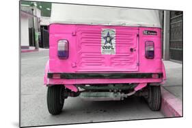 ¡Viva Mexico! Collection - Pink Tuk Tuk-Philippe Hugonnard-Mounted Photographic Print