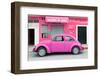 ¡Viva Mexico! Collection - Pink Volkswagen Beetle Car-Philippe Hugonnard-Framed Photographic Print