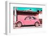 ¡Viva Mexico! Collection - Pink Volkswagen Beetle-Philippe Hugonnard-Framed Photographic Print