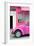 ¡Viva Mexico! Collection - Pink VW Beetle Car-Philippe Hugonnard-Framed Photographic Print