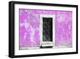 ¡Viva Mexico! Collection - Pink Wall of Silence-Philippe Hugonnard-Framed Photographic Print