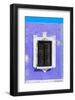¡Viva Mexico! Collection - Plum Window - Campeche-Philippe Hugonnard-Framed Photographic Print