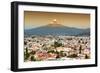 ¡Viva Mexico! Collection - Popocatepetl Volcano in Puebla at Sunset-Philippe Hugonnard-Framed Photographic Print