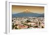 ¡Viva Mexico! Collection - Popocatepetl Volcano in Puebla at Sunset-Philippe Hugonnard-Framed Photographic Print