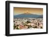 ¡Viva Mexico! Collection - Popocatepetl Volcano in Puebla at Sunset-Philippe Hugonnard-Framed Photographic Print