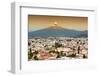 ¡Viva Mexico! Collection - Popocatepetl Volcano in Puebla at Sunset-Philippe Hugonnard-Framed Photographic Print