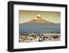 ¡Viva Mexico! Collection - Popocatepetl Volcano in Puebla at Sunset-Philippe Hugonnard-Framed Photographic Print